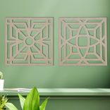 2 részes geometrikus falikép