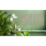 2 részes geometrikus falikép