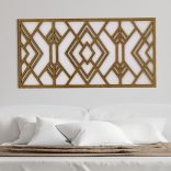 Modern, geometrikus falikép