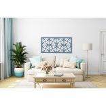 Fából készült, geometrikus falikép