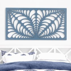 Geometrikus, fából készült faldekor