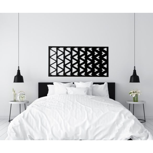 Modern, fából készült falikép