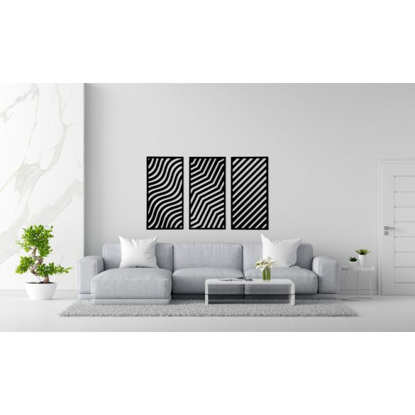 Három részes, modern falikép