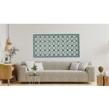 Elegáns, marokkói mintás, fából készült faldekor