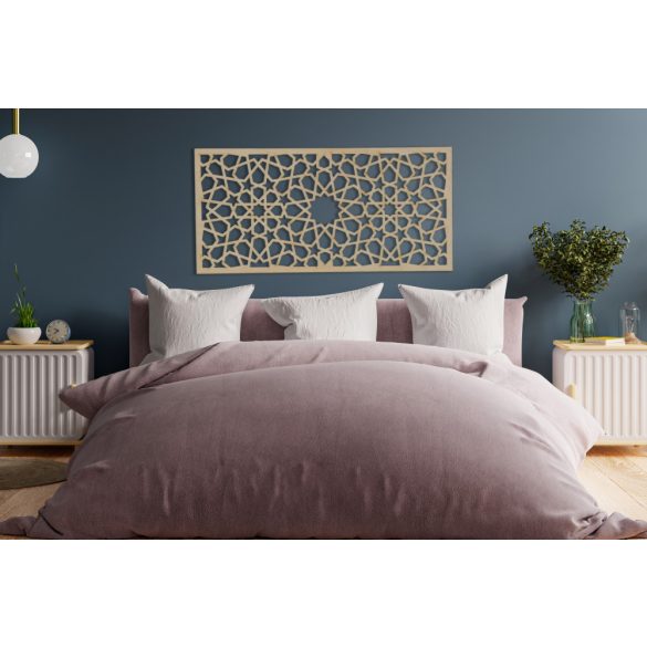 Marokkói mintás, elegáns faldekor