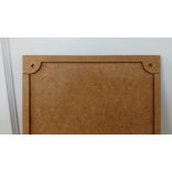 Fából készült világtérkép