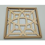 Elegáns, virágot mintázó mandala