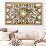 Gyönyörű, virág mintás mandala, falikép