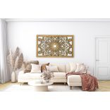 Gyönyörű, virág mintás mandala, falikép